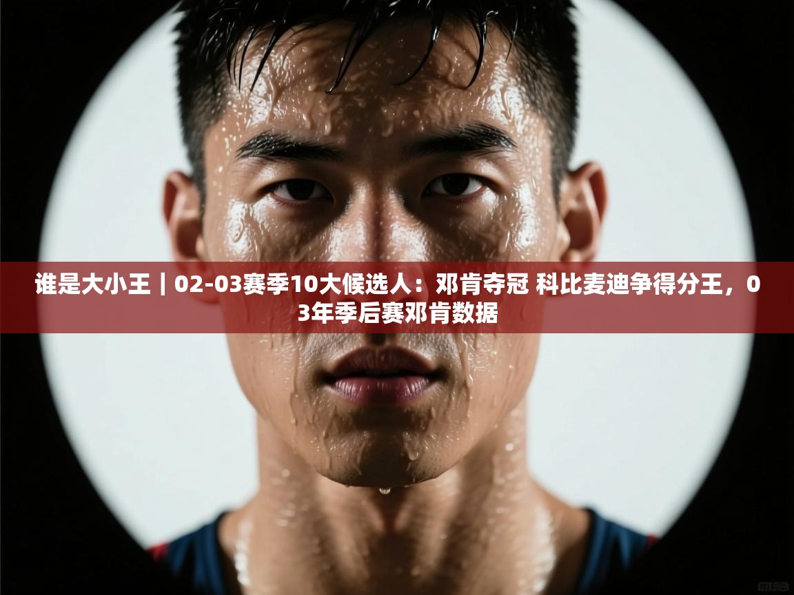 kaiyun sports-谁是大小王｜02-03赛季10大候选人：邓肯夺冠 科比麦迪争得分王，03年季后赛邓肯数据  第3张