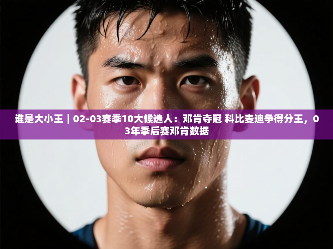 kaiyun sports-谁是大小王｜02-03赛季10大候选人：邓肯夺冠 科比麦迪争得分王，03年季后赛邓肯数据  第4张