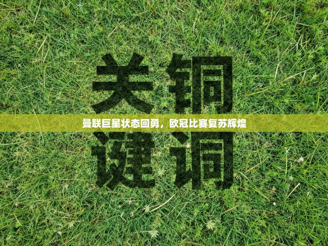 开云体育在线登入-曼联巨星状态回勇,欧冠比赛复苏辉煌 第2张